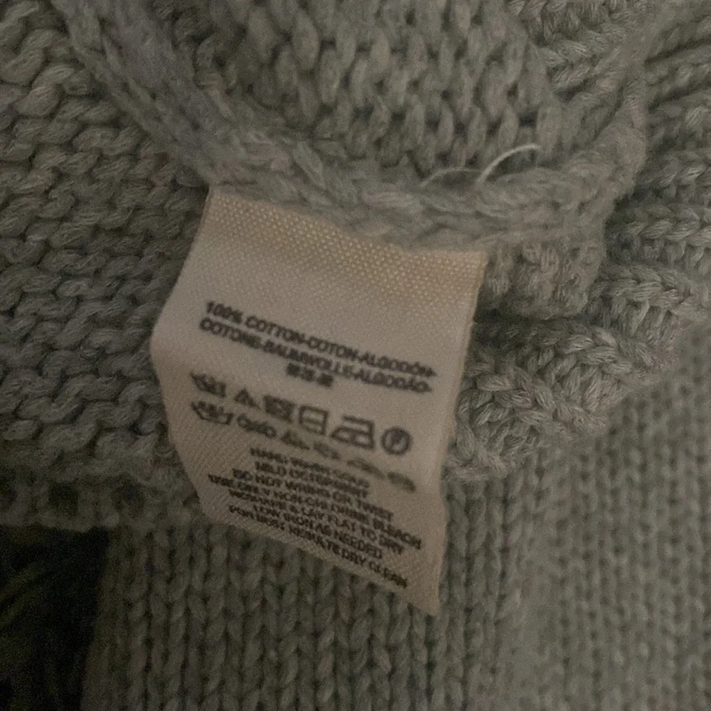 Free People cropped sweater heathered gray grey long sleeve scoop neck pullover - Picture 5 of 5